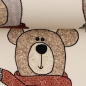 Mobile Preview: French Terry ♥ Sweet bears Bärchen Winter | bunt